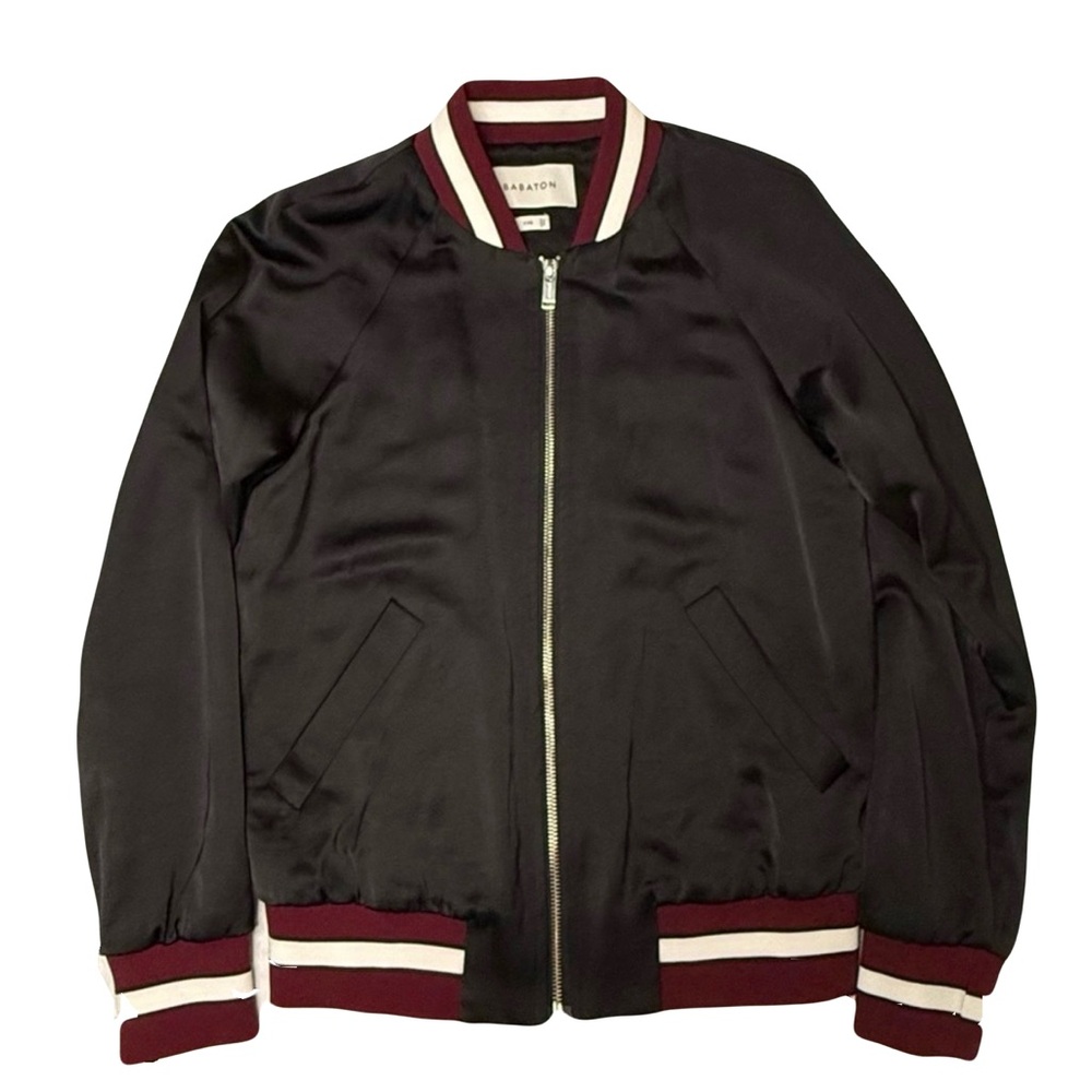 Aritzia Babaton Chelsey Satin Bomber Jacket SZ XXS/XS